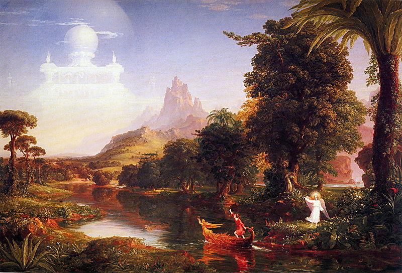 Thomas Cole The Voyage of Life Youth China oil painting art